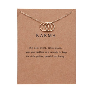 Fashion Halskette mit Talisman "Karma"